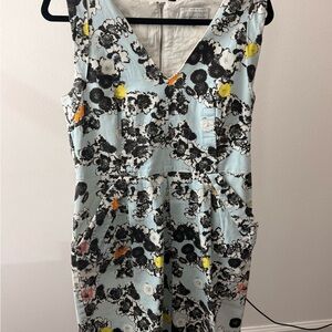 Veronika Maine Cream European Fabric Dress